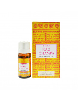 Huile parfumée Goloka 10 mL - Nag Champa Huile parfumée Goloka 10 mL - Nag Champa