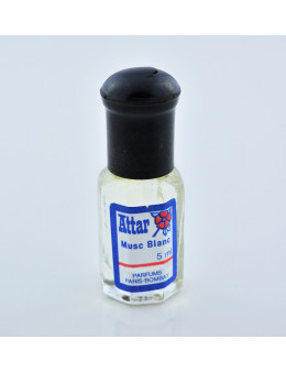 Essence concentrée d'Inde - Musc Blanc - 5mL - Inde