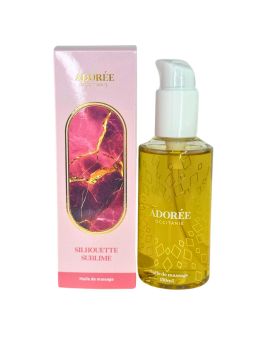 Silhouette Sublime - Huile de massage artisanale Adorée - 150 mL