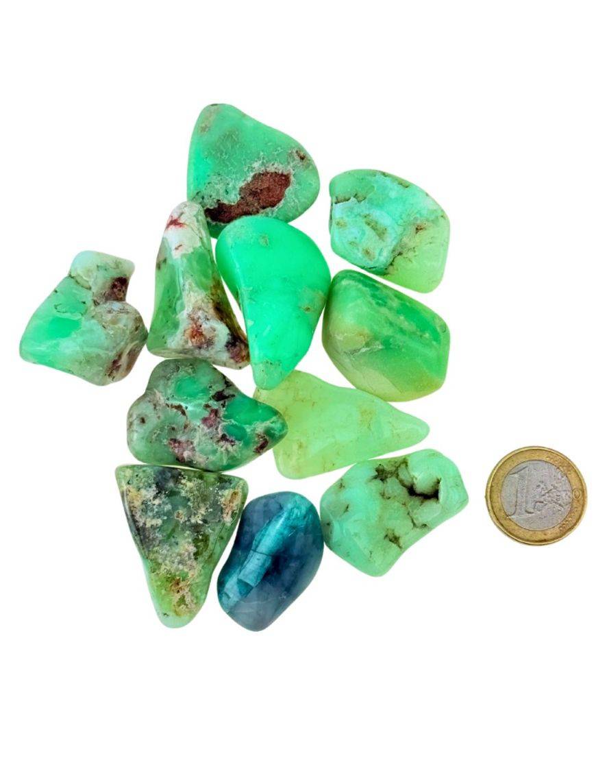 Pierre roulée - Chrysoprase - 20-10g