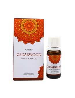 Huile parfumée Goloka 10 mL - Bois de cèdre