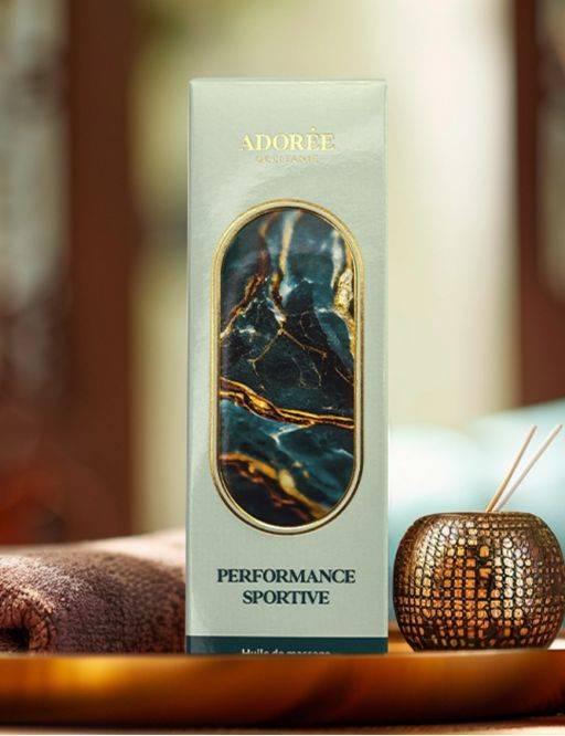 Performance Sportive - Huile de massage artisanale Adorée - 150 mL Performance Sportive - Huile de massage artisanale Adorée - 150 mL