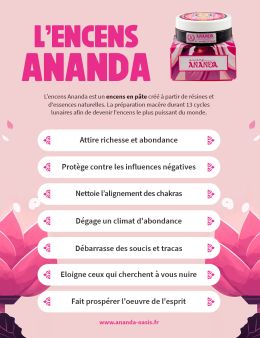 Encens Ananda en pâte - Millésime 2025