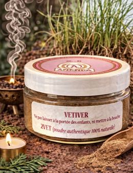 Vétiver à brûler - 75 g