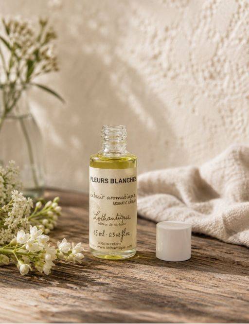 Extrait aromatique de Fleurs Blanches- 15ml