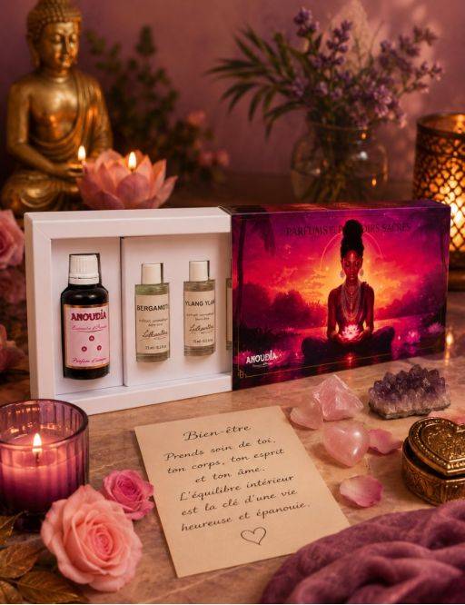 Bien-être - Coffret de Parfums Anoudia Bien-être - Coffret de Parfums Anoudia