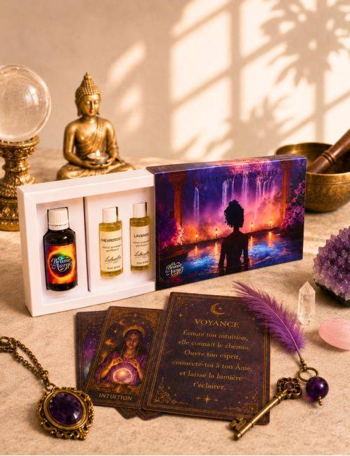 Voyance - Coffret de Parfums Brume d'Aura Voyance - Coffret de Parfums Brume d'Aura