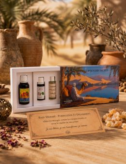 Bain Démaré - Purification et Dégagement - 1er bain - Coffret de Parfums Aoussarabia