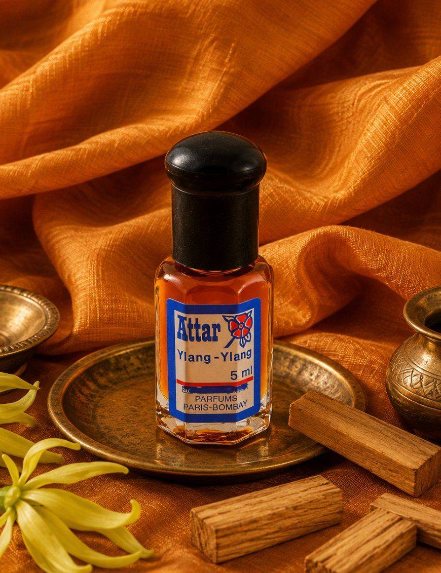 Essence concentrée d'Inde - Attar - Ylang Ylang - 5mL