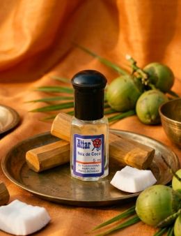 Essence concentrée d'Inde - Attar - Noix de Coco - 5mL