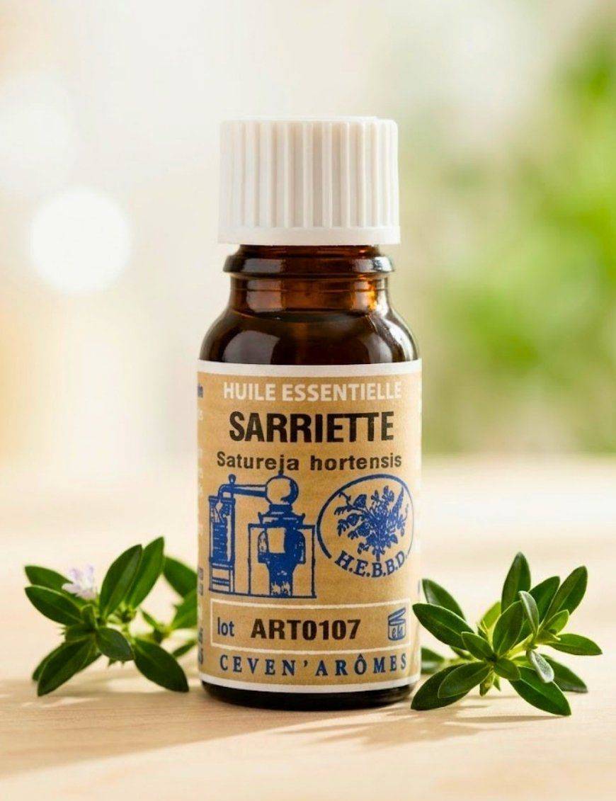 Huile essentielle de Sarriette 10 ml avec Compte-gouttes