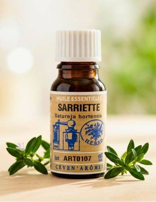 Huile essentielle de Sarriette 10 ml avec Compte-gouttes