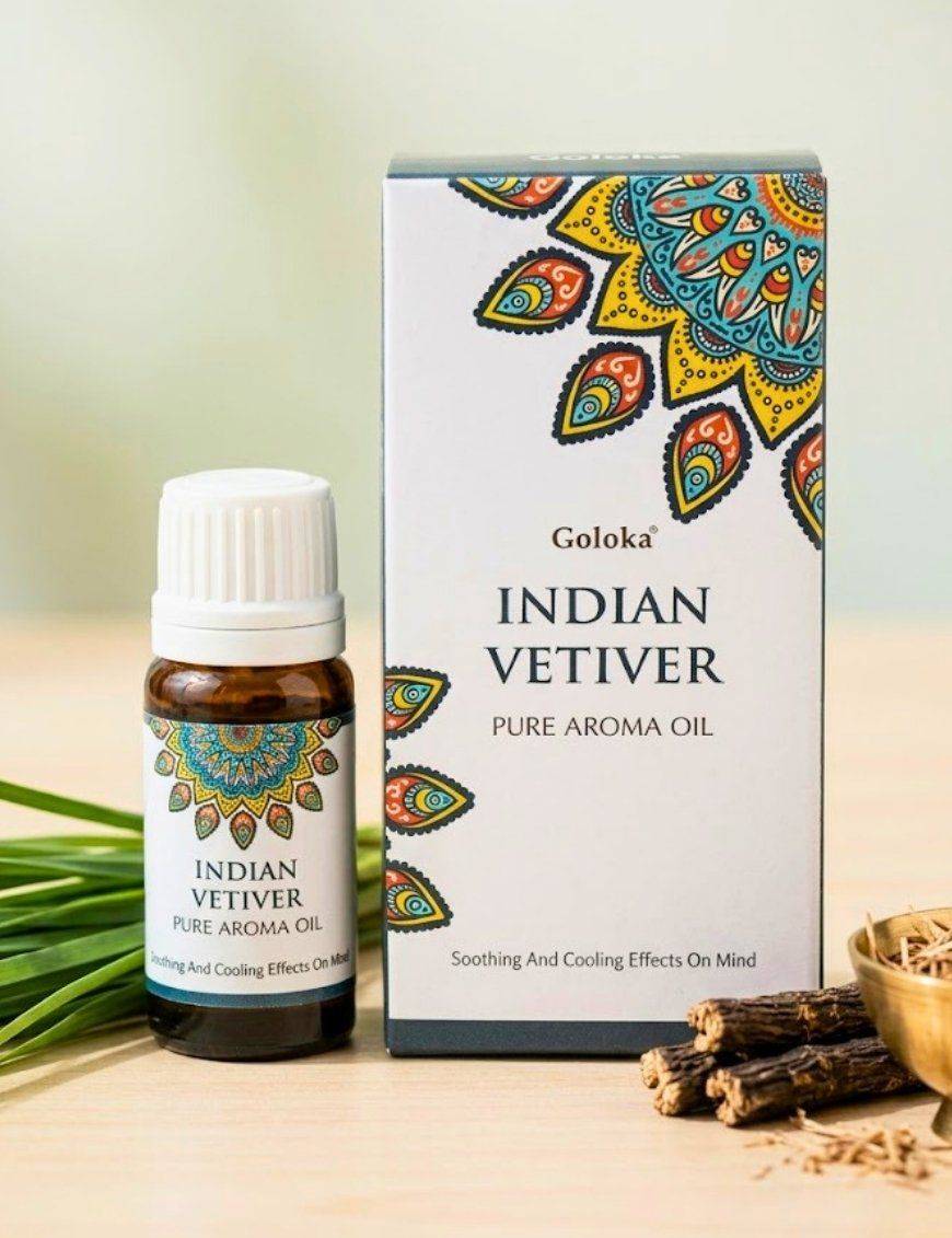 Huile parfumée Goloka 10 mL - Vetiver