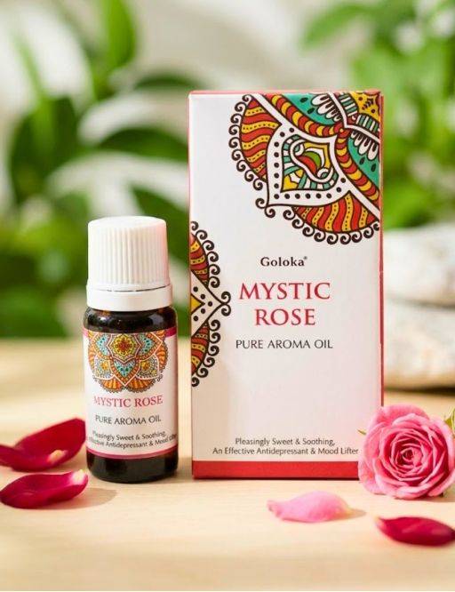 Huile parfumée Goloka 10 mL - Rose mystique