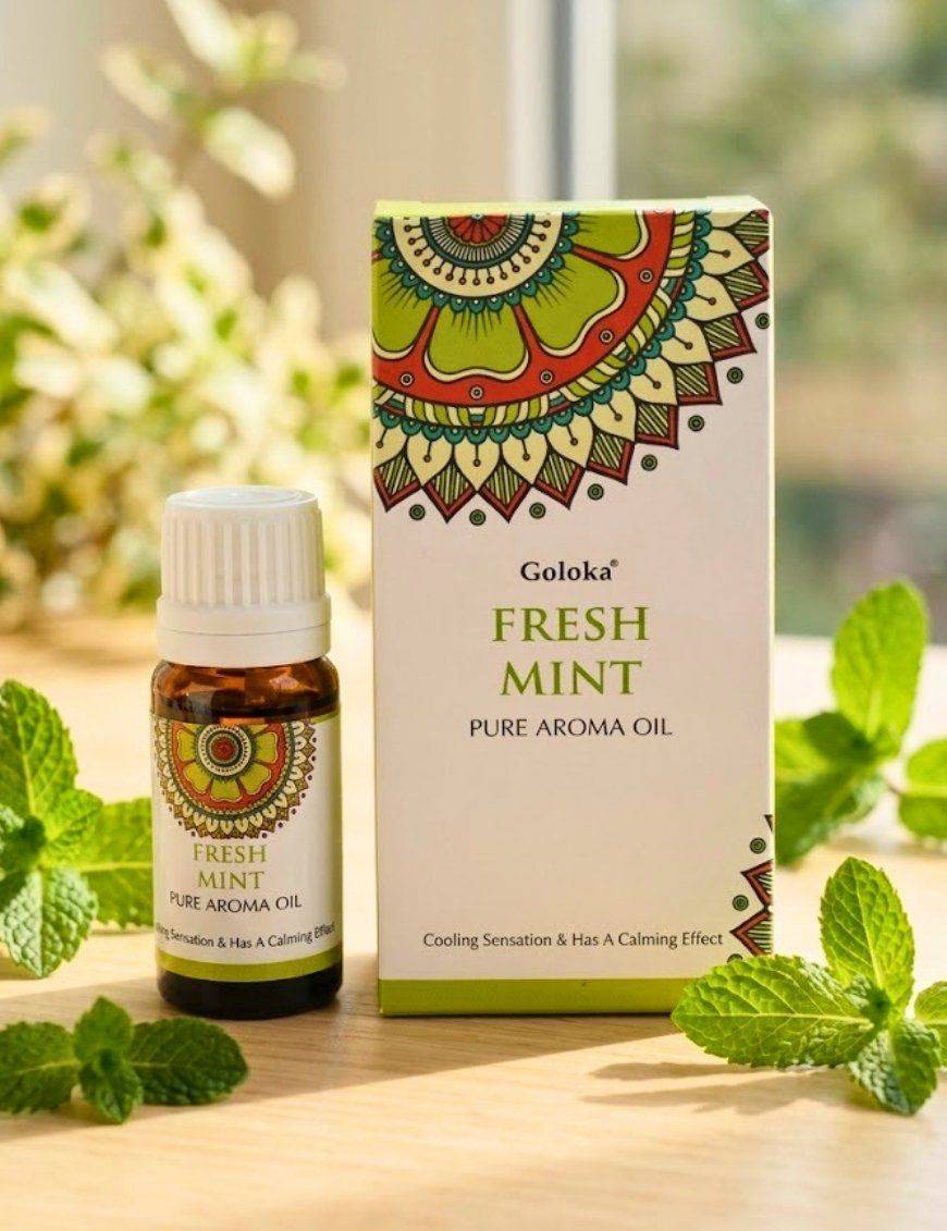 Huile parfumée Goloka 10 mL - Menthe / Mint
