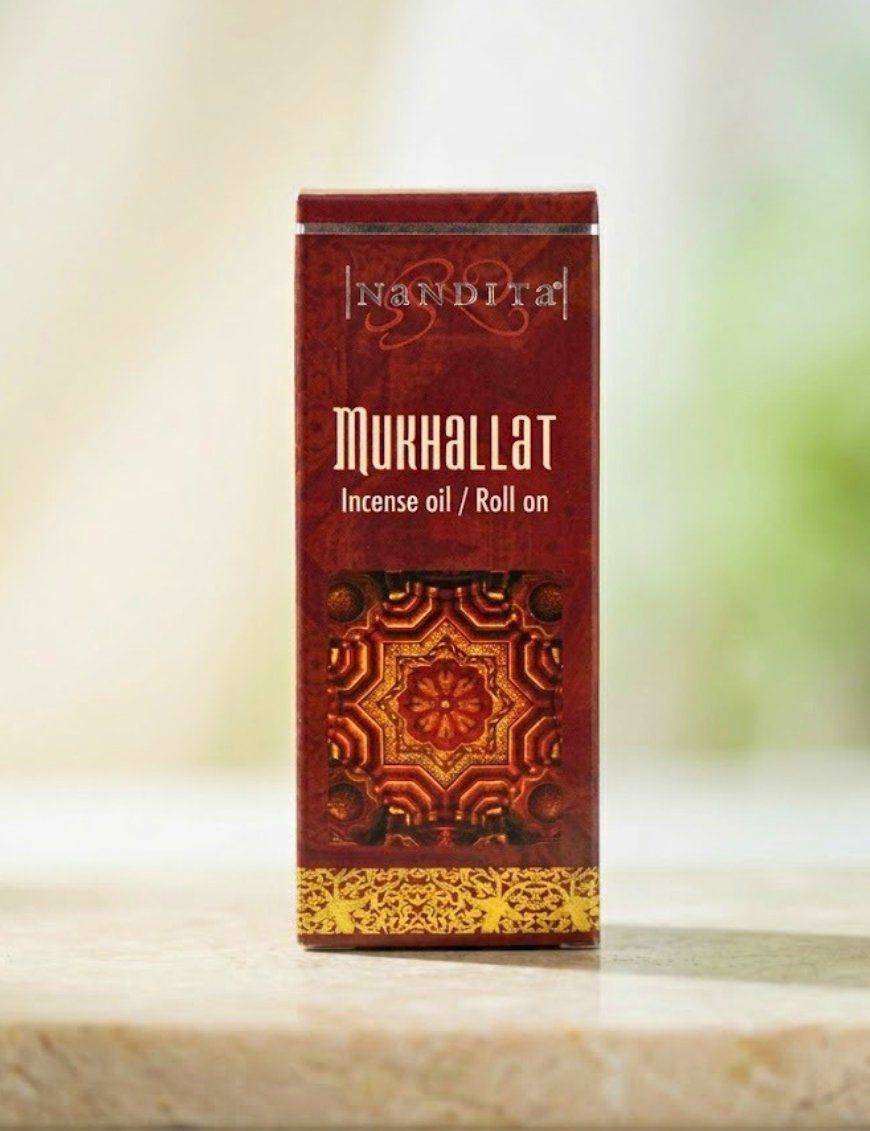 Huile parfumée Nandita - Mukhallat - Roll on - 8mL