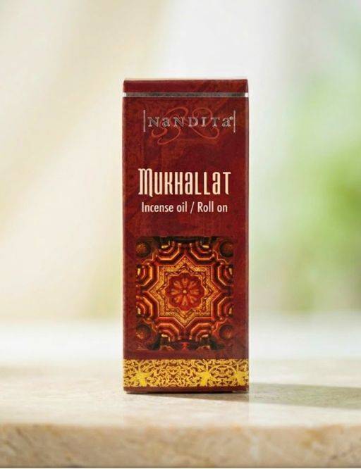 Huile parfumée Nandita - Mukhallat - Roll on - 8mL