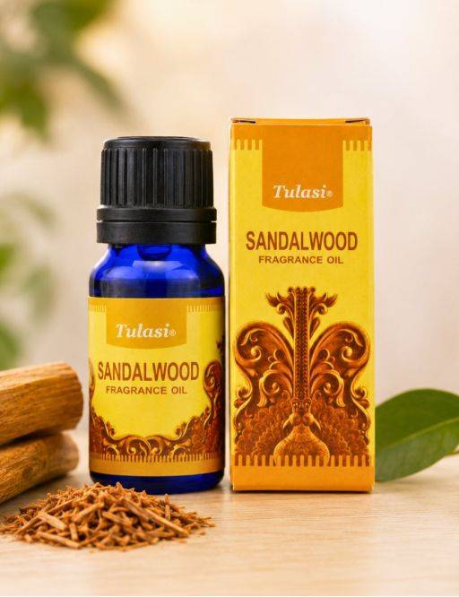 Huile Tulasi Bois de Santal/Sandalwood 10 mL Huile Tulasi Bois de Santal/Sandalwood 10 mL