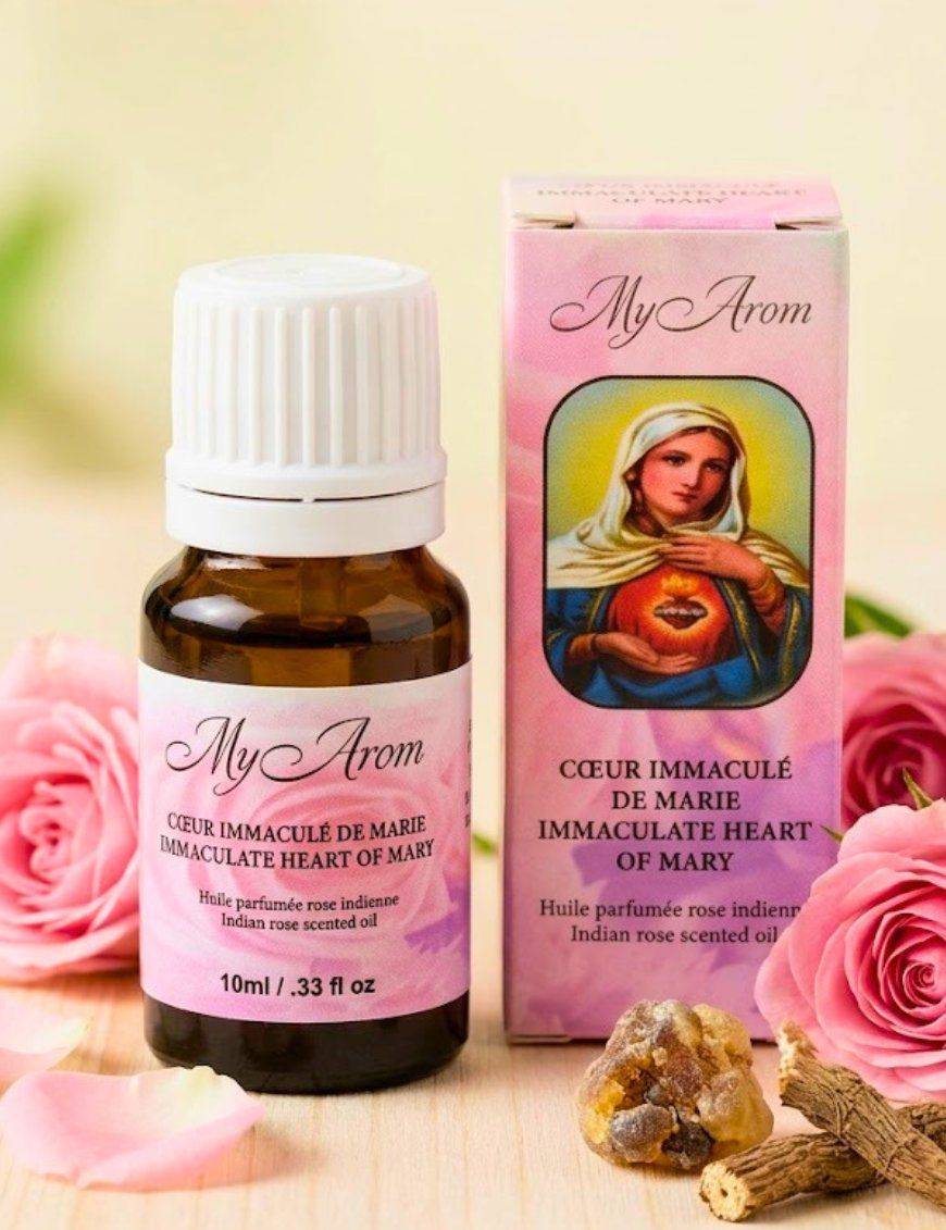 Huile Parfumé Providence Coeur Immaculé de Marie- Rose - 10 mL