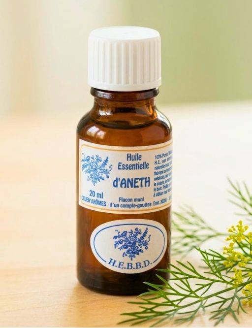 Huile essentielle d'Aneth 20 ml avec Compte-gouttes Huile essentielle d'Aneth 20 ml avec Compte-gouttes