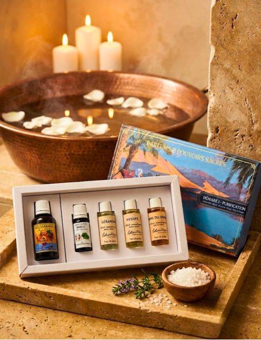 Bain Démaré - Purification et Dégagement - 1er bain - Coffret de Parfums Aoussarabia Bain Démaré - Purification et Dégagement - 1er bain - Coffret de Parfums Aoussarabia