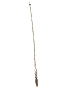 Pendule divinatoire égyptien métal argenté