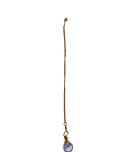 Pendule sphère cristal de roche : clarté & radiesthésie