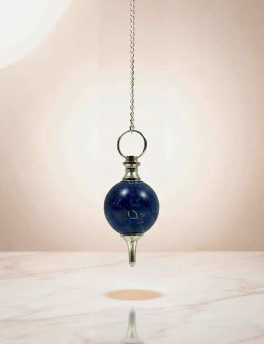 Pendule sephoroton sodalite : clarté & radiesthésie