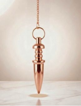 Pendule égyptien métal avec chaîne - Radiesthésie