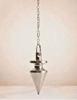 Pendule divinatoire métal doré cône ajouré | Radiesthésie