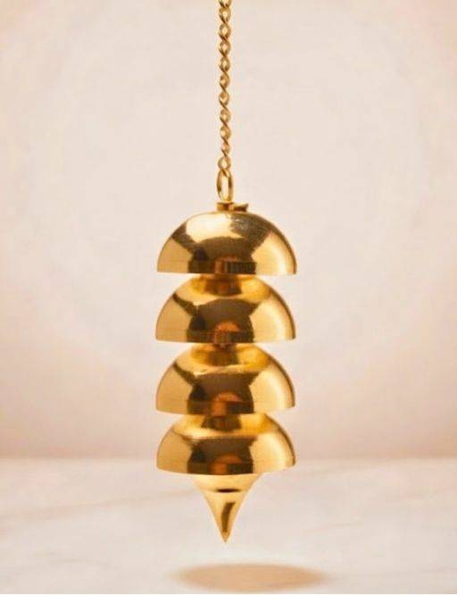 Pendule de Radiesthésie Osiris Doré