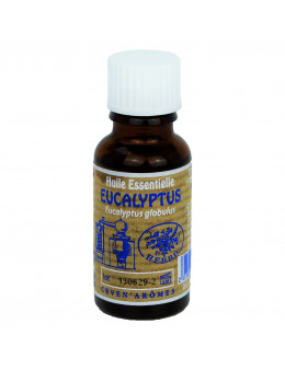 Huile essentielle d'Eucalyptus 20 mL avec Compte-goutte