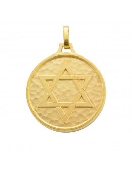 Médaille talismanique Etoile de David - Sceau de Salomon